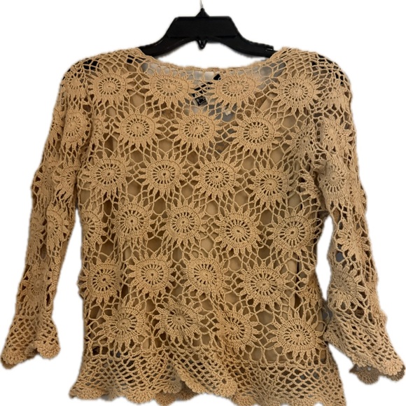 Joseph Tan Crochet Blouse - Picture 2 of 4